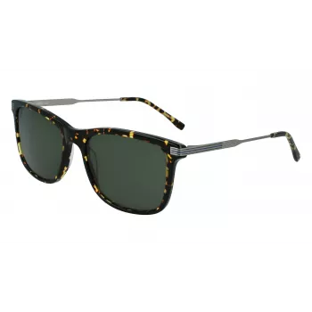 Lacoste L960S-430 Herren-Sonnenbrille, blauer Rahmen, graue Gläser, 56 mm