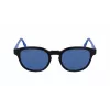 LACOSTE L968SX-002 Unisex Sonnenbrille Schwarzer Rahmen Graue Gläser 51mm