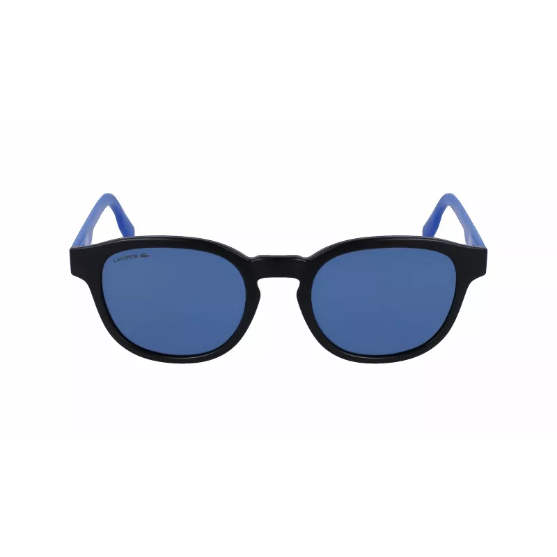 LACOSTE L968SX-002 Unisex Sonnenbrille Schwarzer Rahmen Graue Gläser 51mm