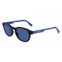 LACOSTE L968SX-002 Unisex Sonnenbrille Schwarzer Rahmen Graue Gläser 51mm