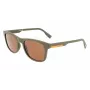 LACOSTE L969S-5420317 Unisex Rechteck-Sonnenbrille - Schwarzer Rahmen Graue Gläser 54/20/145 mm