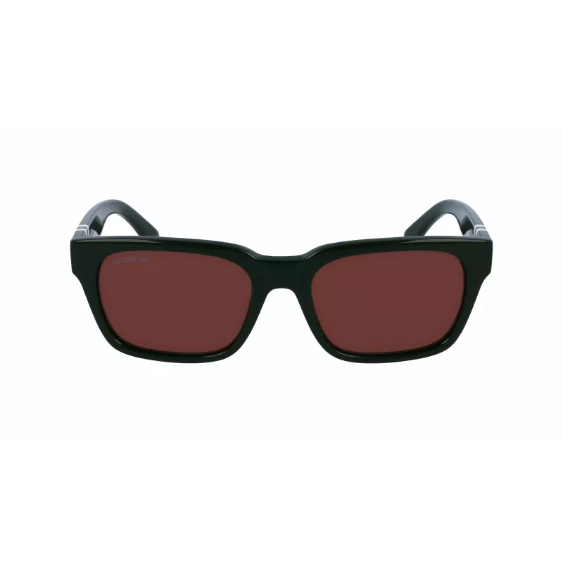 Lacoste Herren rechteckige Acetat-Sonnenbrille L6007S5418318 54/18/145 mm Grün