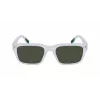 Lacoste Herren Rechteckige Sonnenbrille L6004S-970 Schwarz/Grau 55/19/145 mm