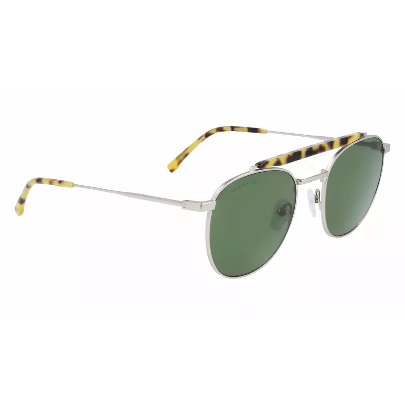 Lacoste Herren-Sonnenbrille L241S-045 Dunkelgrau Rechteckig Vollrand Acetat UV400