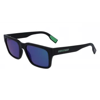 Lacoste Herren-Sonnenbrille L6004S 5519002 Schwarz/Grau 55/19/145 mm