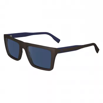 Lacoste Herren-Sonnenbrille L6009S-210 Havana Braun Rechteck 56/19/145 mm