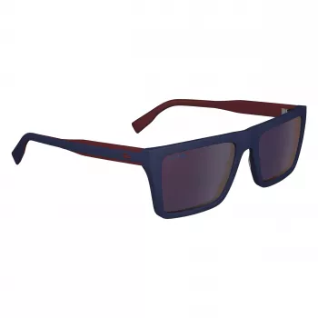 Lacoste Herren-Sonnenbrille L6009S-424 Blauer Rahmen Grau Verlaufsgläser 56/19/145 mm