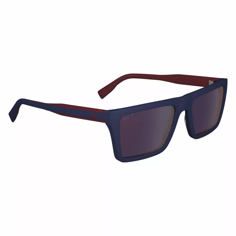 Lacoste Herren-Sonnenbrille L6009S-424 Blauer Rahmen Grau Verlaufsgläser 56/19/145 mm