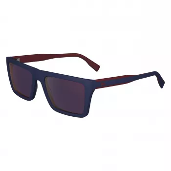 Lacoste Herren-Sonnenbrille L6009S-424 Blauer Rahmen Grau Verlaufsgläser 56/19/145 mm