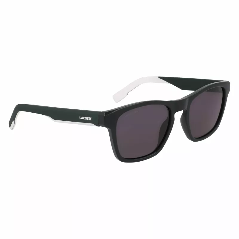 Lacoste Herren-Sonnenbrille L6018S-301 Grüner Rahmen Graue Gläser 53mm