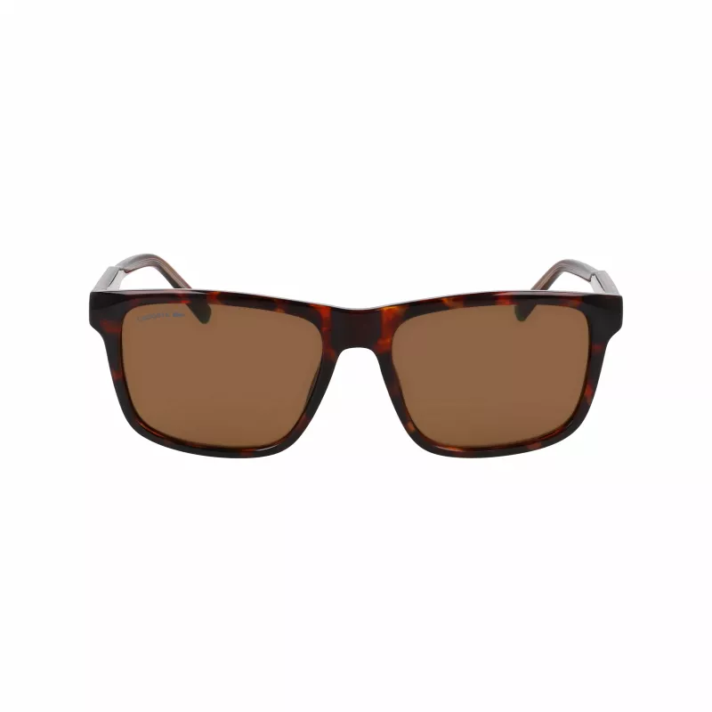 Lacoste Herren-Sonnenbrille L6025S-219 Havana Grün 56mm