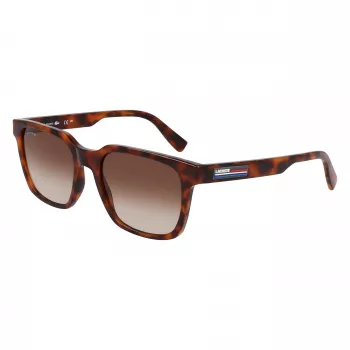 Lacoste Herren-Sonnenbrille L6028S-214 Havana Grau 54mm