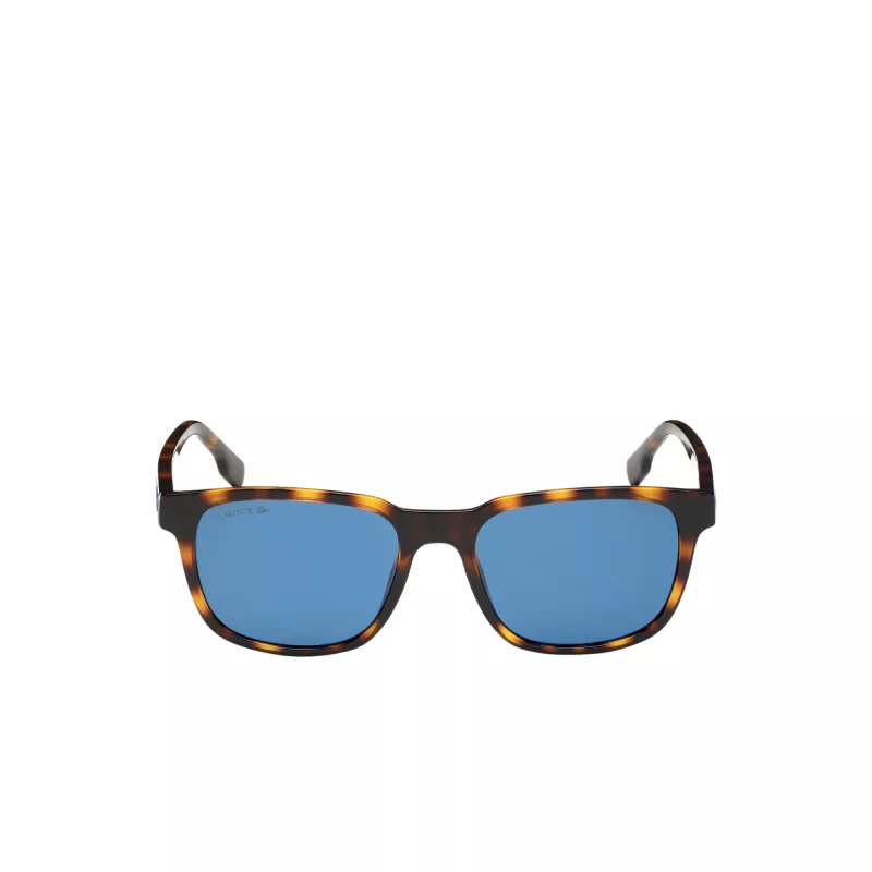 Lacoste Herren-Sonnenbrille L980SRG-242 Havana Braun Rechteckig Acetat 54/18/145 mm UV400