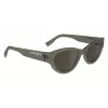 Lacoste Damen-Sonnenbrille L6013S5418210 Havana Acetat Square Frame Brown Gradient Lens 54mm