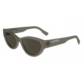 Lacoste Damen-Sonnenbrille L6013S5418210 Havana Acetat Square Frame Brown Gradient Lens 54mm