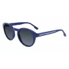 Lacoste Damen-Sonnenbrille L952SRG-424 Mattblauer Rahmen Graue Gläser 50/23/145 mm