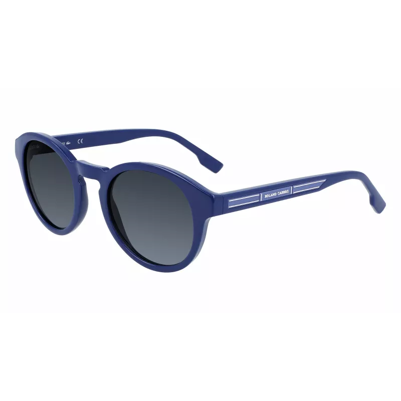 Lacoste Damen-Sonnenbrille L952SRG-424 Mattblauer Rahmen Graue Gläser 50/23/145 mm