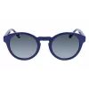 Lacoste Damen-Sonnenbrille L952SRG-424 Mattblauer Rahmen Graue Gläser 50/23/145 mm