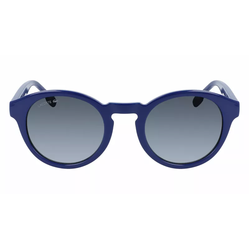 Lacoste Damen-Sonnenbrille L952SRG-424 Mattblauer Rahmen Graue Gläser 50/23/145 mm