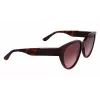 Lacoste Damen-Sonnenbrille L985S-603 Burgunderrot Gestell Grau Verlaufsglas 59mm