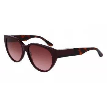 Lacoste Damen-Sonnenbrille L985S-603 Burgunderrot Gestell Grau Verlaufsglas 59mm
