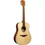 Lag GLA Tramontane 70 D Dreadnought Akustikgitarre - Decke aus massiver Fichte, Boden und Zargen aus Khaya, Griffbrett aus Branko-Rosenholz, offenporige Satin-Oberfläche, rechtshändig