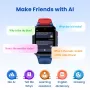 LAGENIO AI Kids Watch K9 4G Blau