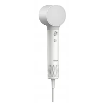 LAIFEN Hard Dryer NEO Weiß - 110.000 U/min Hochgeschwindigkeits-Brushless-Motor, 22 m/s Luftstrom, 1600 W, Ionen-Haartrockner