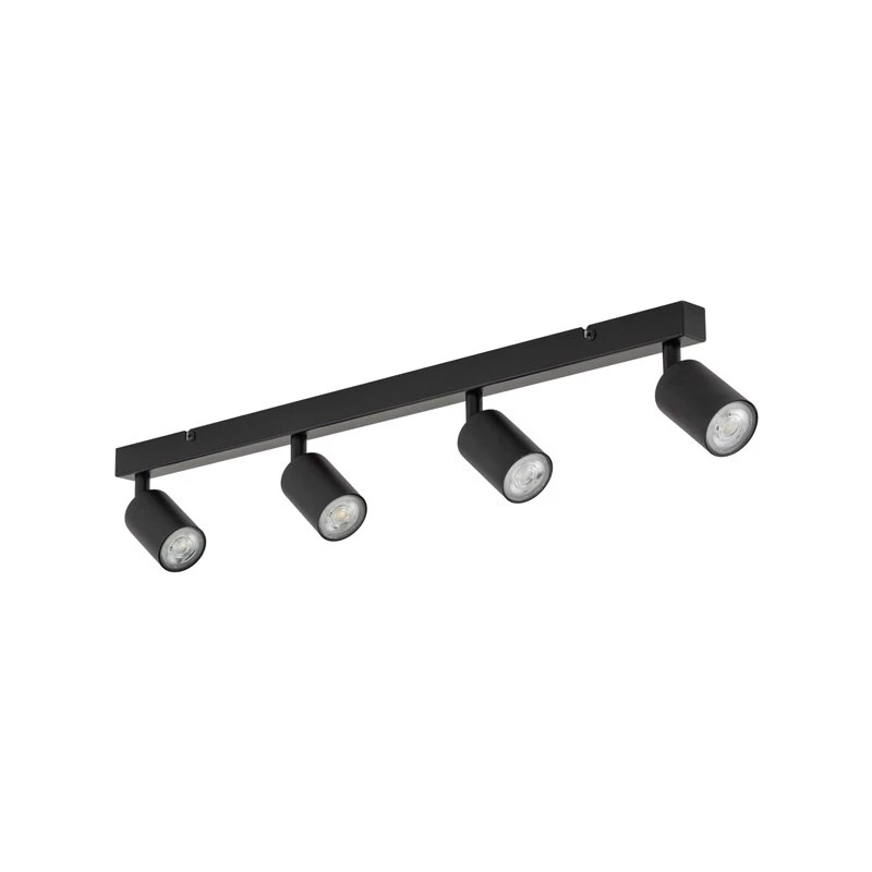 Lamp Spot Light Top GU10 4x10W Schwarz