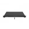 LANBERG 19-Zoll 1U Schublade ausziehbar 270mm Tiefe Schwarz (483x270mm, Tragfähigkeit 30kg)