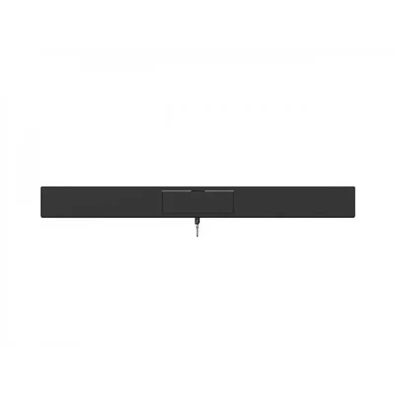 LANBERG 19-Zoll 1U Schublade ausziehbar 270mm Tiefe Schwarz (483x270mm, Tragfähigkeit 30kg)