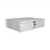 LANBERG 19-Zoll 3U Schubladenschiene 360mm Tiefe Grau, 90kg Tragfähigkeit, 4-Punkt-Montage