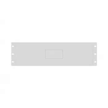 LANBERG 19-Zoll 3U Schubladenschiene 360mm Tiefe Grau, 90kg Tragfähigkeit, 4-Punkt-Montage