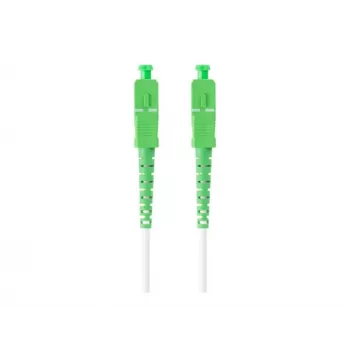 LANBERG Glasfaser-Patchkabel SM SC/APC-SC/APC Simplex 2,5m LSZH G.657.A2 3,0mm Weiß