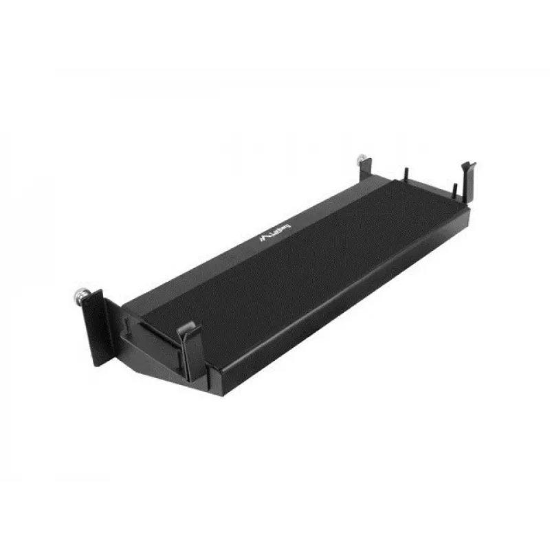 LANBERG Montageboden für Patchpanels 19 inch 3U - Schwarz