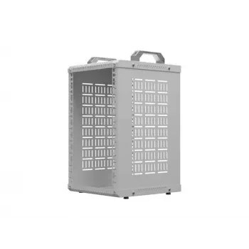 LANBERG OR10-2309-S Open Rack 10 inch 9U 280x300 Grau Wandmontage/Tisch Stahl-Rack