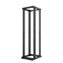 LANVIEW 19 42U Open Rack Double - Open Frame Server Rack, 42U, 19 Zoll, Schwarz