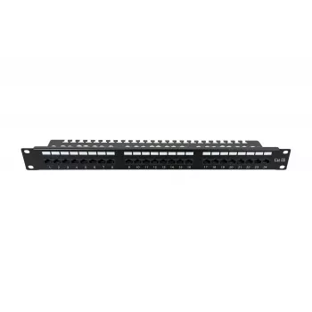 LANVIEW Cat5e 1U 24-Port UTP Patchpanel - LVR-CAT5E-UTP-LSA