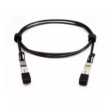 LANVIEW MO-SP10TW1 SFP+ zu SFP+ Direct Attach Kupferkabel, 10GbE, 1m passives Twinax, Schwarz (kompatibel mit Allied Telesis SP10TW1)