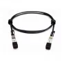 LANVIEW MO-SP10TW1 SFP+ zu SFP+ Direct Attach Kupferkabel, 10GbE, 1m passives Twinax, Schwarz (kompatibel mit Allied Telesis SP10TW1)