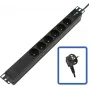 LANVIEW POWER STRIP 19 - 6 Wege - 1U