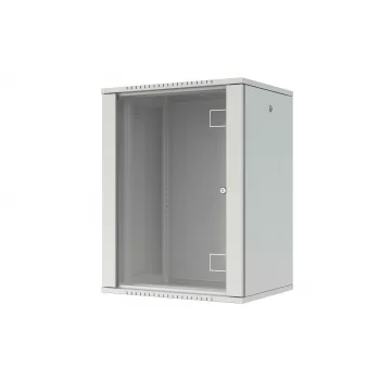 LANVIEW Quick Assembly Flat pack 19 6U Wandgehäuse, 19 Zoll, 600x450x320 mm, Schwarz (RWF16U45WH)