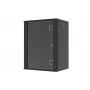 LANVIEW Quick Assembly Flat Pack 19 6U Wandmontage-Netzwerkschrank - Schwarz (RWF16U45BL)