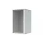 LANVIEW Quick Assembly Flat pack 19 6U Wandmontage-Rack (Schwarz)