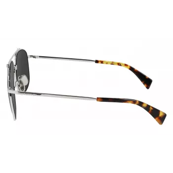 LANVIN LNV110S-045 Herren eckige Sonnenbrille Schwarz/Grau 60/14/145 mm
