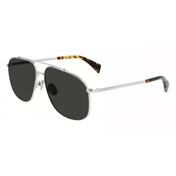LANVIN LNV110S-045 Herren eckige Sonnenbrille Schwarz/Grau 60/14/145 mm