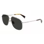 LANVIN LNV110S-045 Herren eckige Sonnenbrille Schwarz/Grau 60/14/145 mm