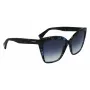 LANVIN Damen LNV617S-425 Butterfly Sonnenbrille Blau Verlauf 59mm