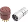 LAPP EPIC® M23 8+1-polige Buchsen-Steckverbinder-Bausatz mit Schraubanschluss, IP67 75009698