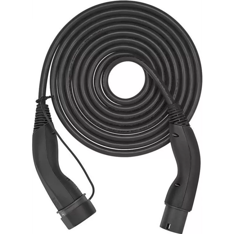 LAPP MOBILITY HELIX® Typ 2 EV-Ladekabel, 22 kW, 5 m, Schwarz 61795